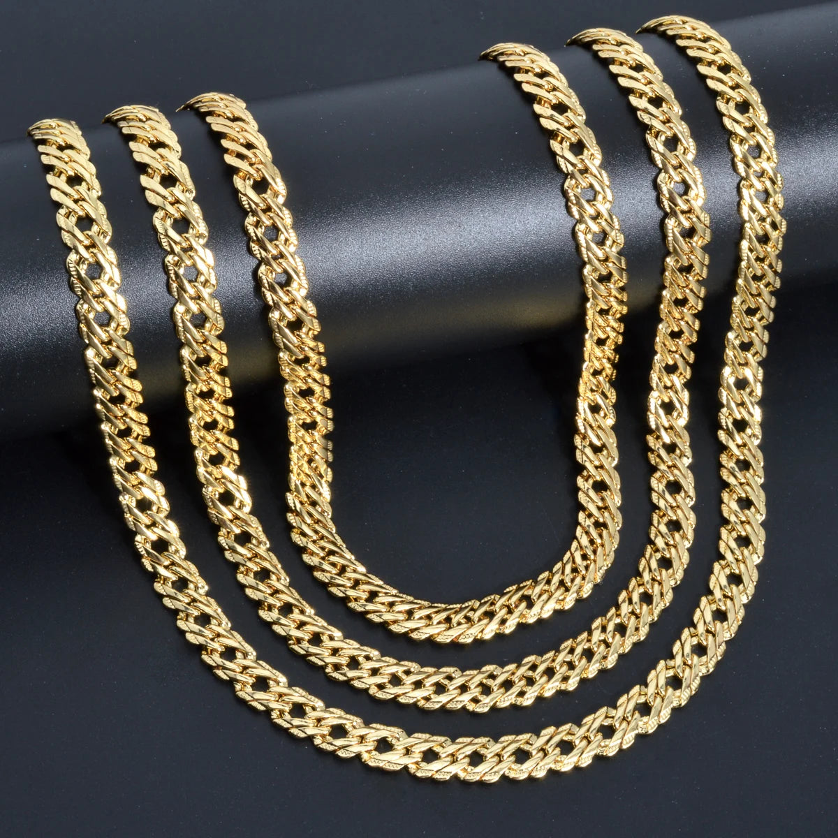Zeadear jewelry Italy 750 18k gold plated chain necklace wholesale jewelry making