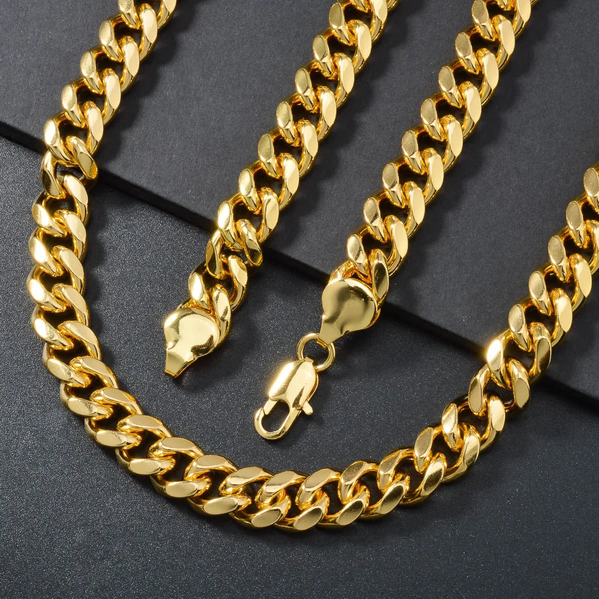 ZEADear Jewelry 2024 18K Gold Plated Big Size Dubai Necklace with Chain for Men Women Hip Hop Necklace Wholesale Accessaries
