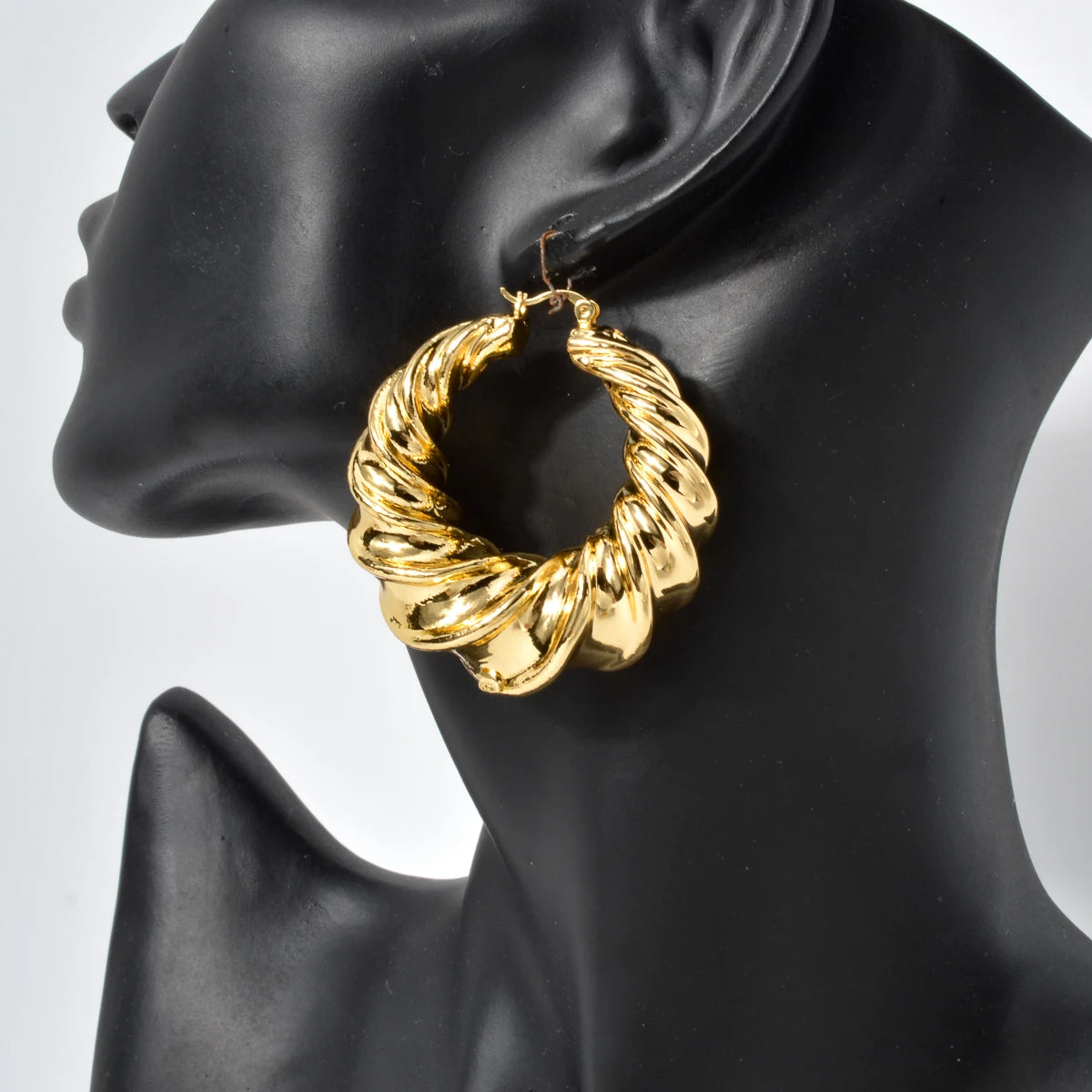 ZEADear Gold Color Geometry Large Earring For Women Italian African Wedding Party Jewelry Ear Jewellery Accessories Wholesale