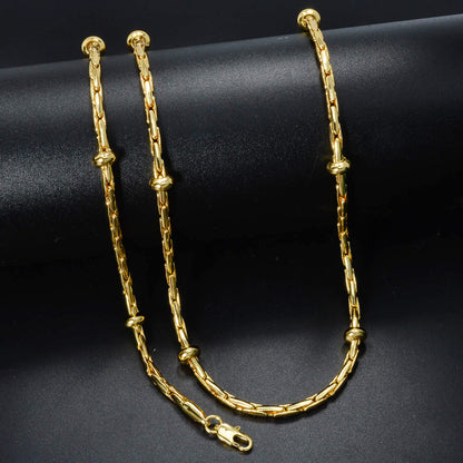 Custom Luxury Jewellery 18k Gold Plated Bridal Wedding Necklace Bracelet Jewelry Sets Women