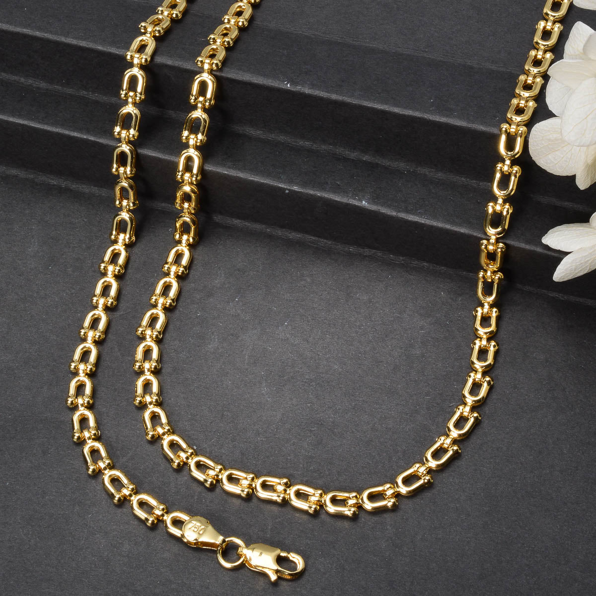 Custom Dubai Luxury Jewelry 18k Gold Plated  Necklace Bracelet Jewelry Sets Women