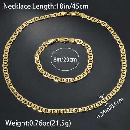 Custom Dubai Luxury Jewellery 18k Gold Plated Zircon Necklace Bracelet Jewelry Sets Women