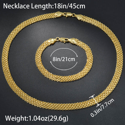 Custom Dubai Luxury Jewellery 18k Gold Plated Zircon Necklace Bracelet Jewelry Sets Women