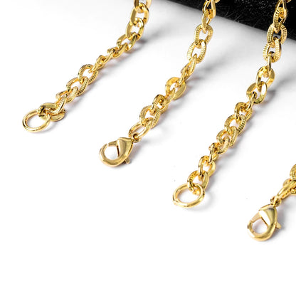 ZEADear Jewelry Fashion Necklace Link Chain Gold Plated One Half Dozen Hot Sale Women High Quality  Anniversary Daily Wear Gift