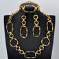 Custom Wholesale Jewellery Fashion Dubai Gold Plated Luxury Bridal Wedding Jewelry Sets Women