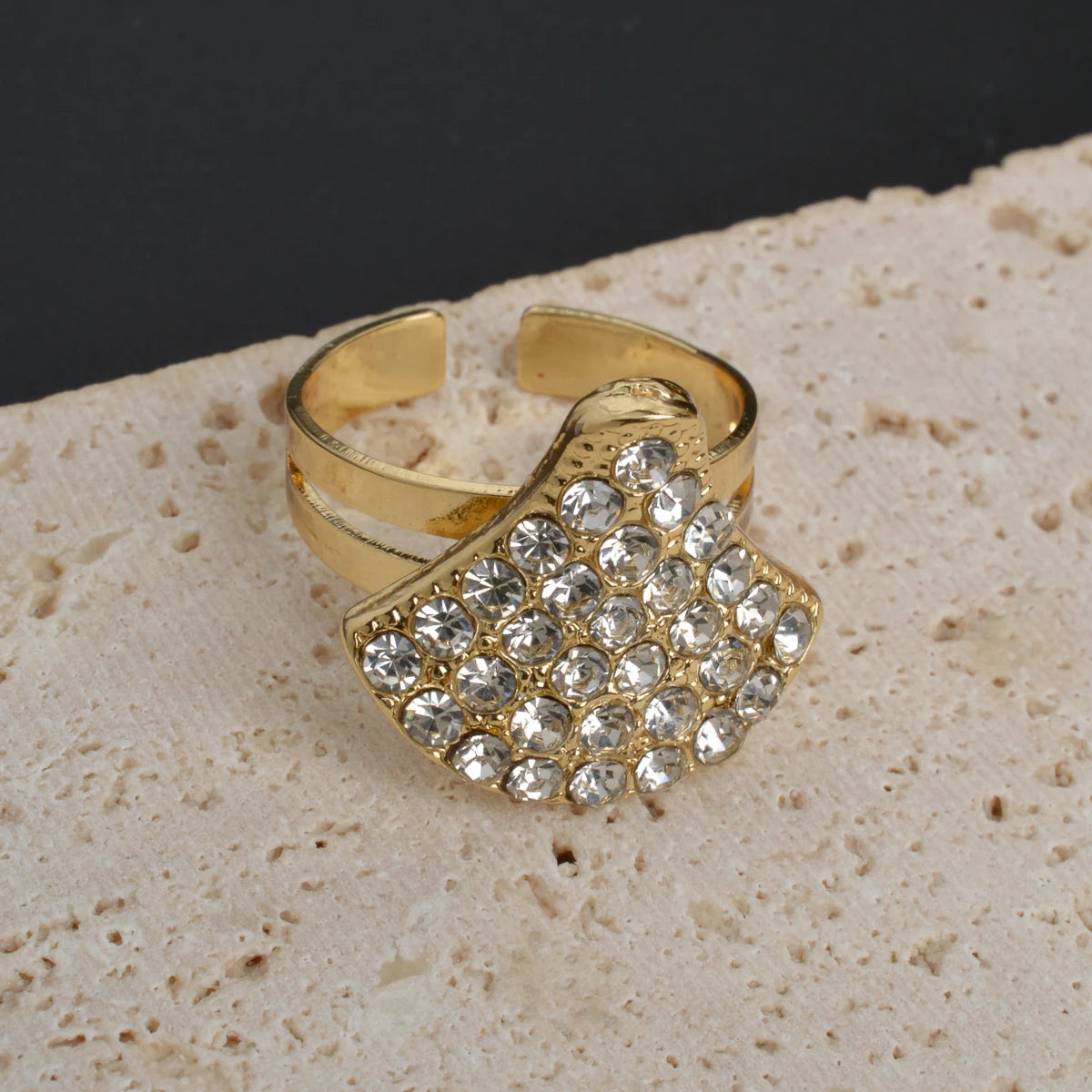 Luxury jewelry high quality 18K Gold Plated Zircon Necklace Earrings Ring Bracelet jewelry sets for women