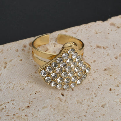 Luxury jewelry high quality 18K Gold Plated Zircon Necklace Earrings Ring Bracelet jewelry sets for women