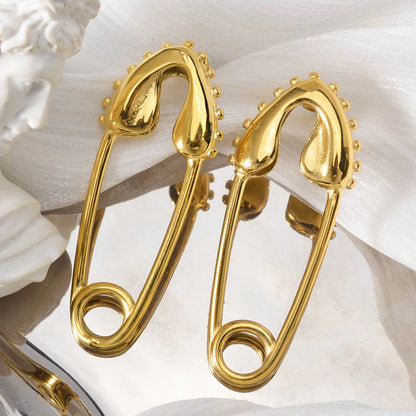 18k Gold Plated Stainless Steel earring women