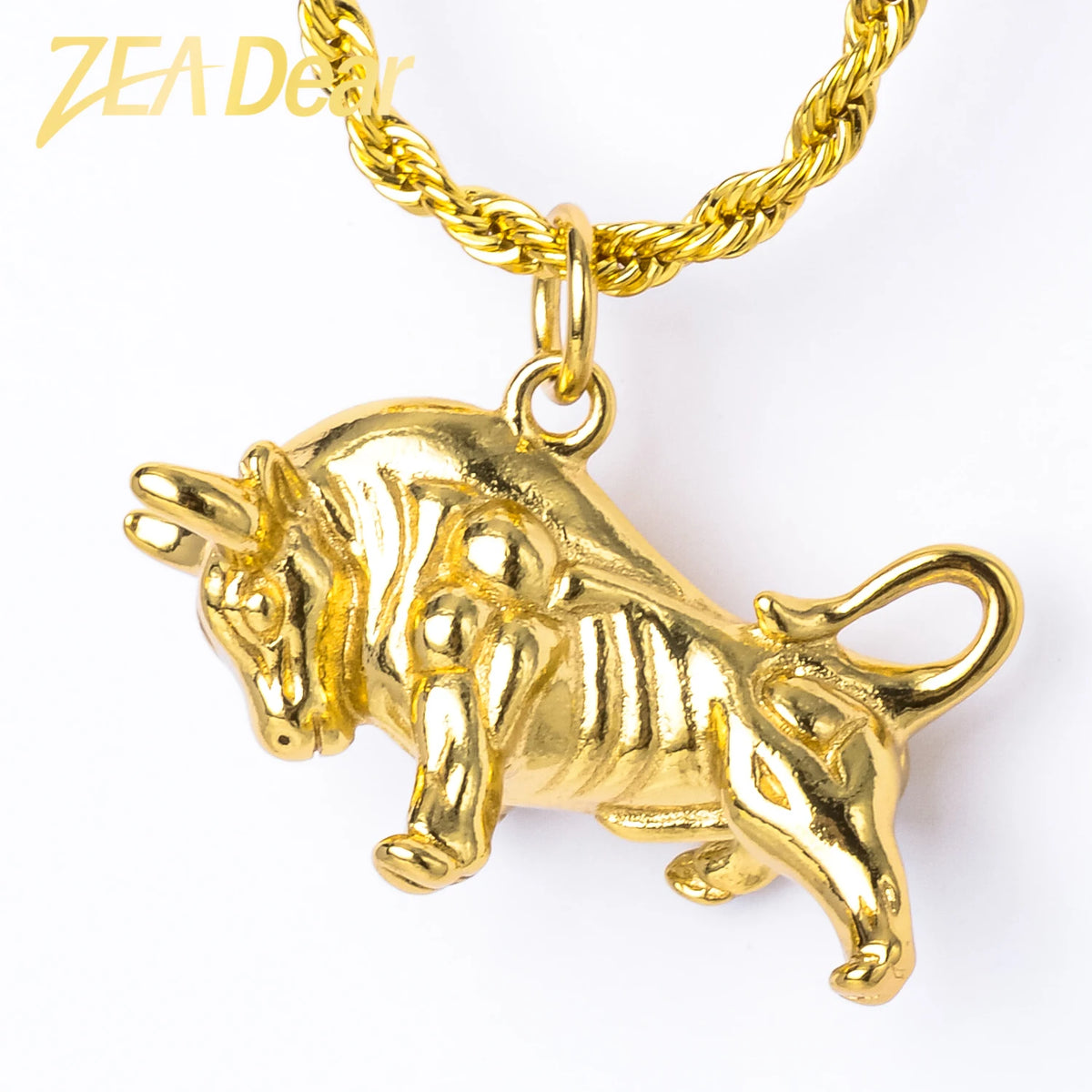 ZEADear Jewelry Fashion Necklace/Collar Cattle Pendant Copper Hollow Animal Cute Style For Women Man High Quality Classic Gift