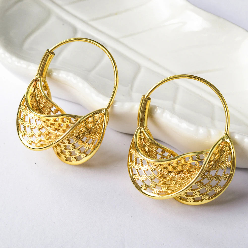 2021 Fashion New Copper Jewelry For Women Earrings High Quality Classic Romantic For Wedding Party Anniversary