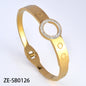 Wholesale Fashion Four Leaf Clover Butterfly Tree Of Life Stainless steel 18k Gold Plated Bracelet Femme
