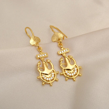 Women Brazilian Gold Wholesale Designer Weeding Bridal Virgin Mary Valentines Day Wedding Jewellery Jewelry Sets