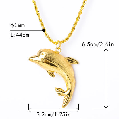 ZEADear Jewelry Fashion Necklace/Collar Fish Pendant Copper Hollow Animal Cute Style For Women Man High Quality Classic Gift