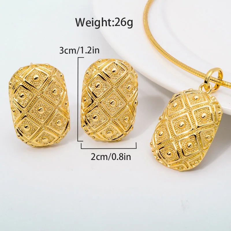 New arrival jewelry sets for woman luxury bridal necklace jewelry set