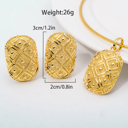 New arrival jewelry sets for woman luxury bridal necklace jewelry set