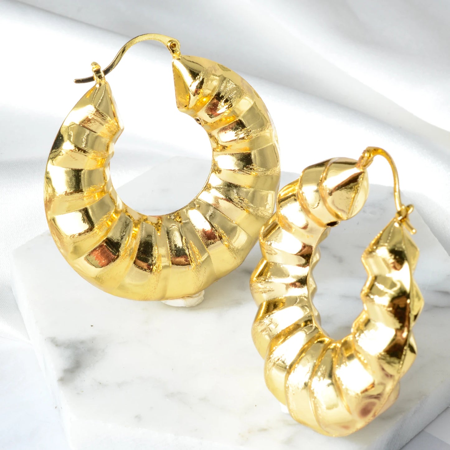 Fashion Classic Jewelry for African Earrings Fashion party earrings for romantic hip-hop trends gold plated hoops