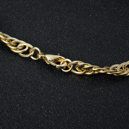 ZEADear Jewelry Fashion New 45cm Necklace Chains Gold Plated High Quality For Women Man Classic Trendy For Daily Wear Gift