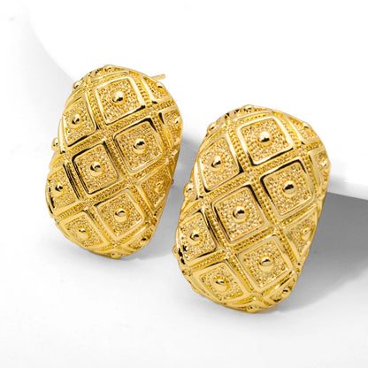 High Quality Luxury brazilian gold plated dubai jewelry sets gold plated necklace