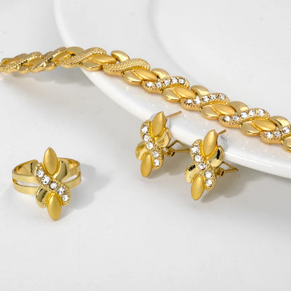Habesha nigerian wedding coral beads jewelry sets african gold designs