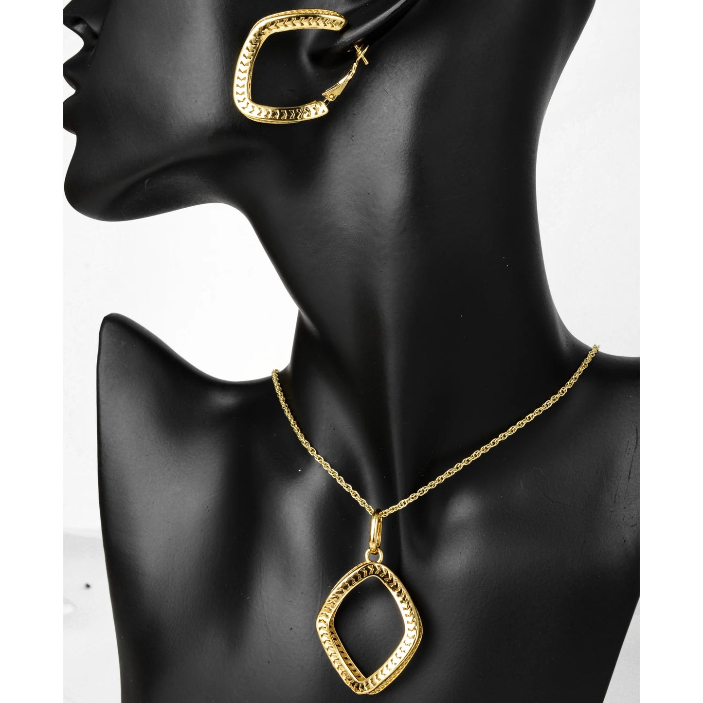 Dubai Popular jewelry high quality copper Women wedding party bride gold jewelry set