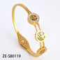 Wholesale Fashion Four Leaf Clover Butterfly Tree Of Life Stainless steel 18k Gold Plated Bracelet Femme