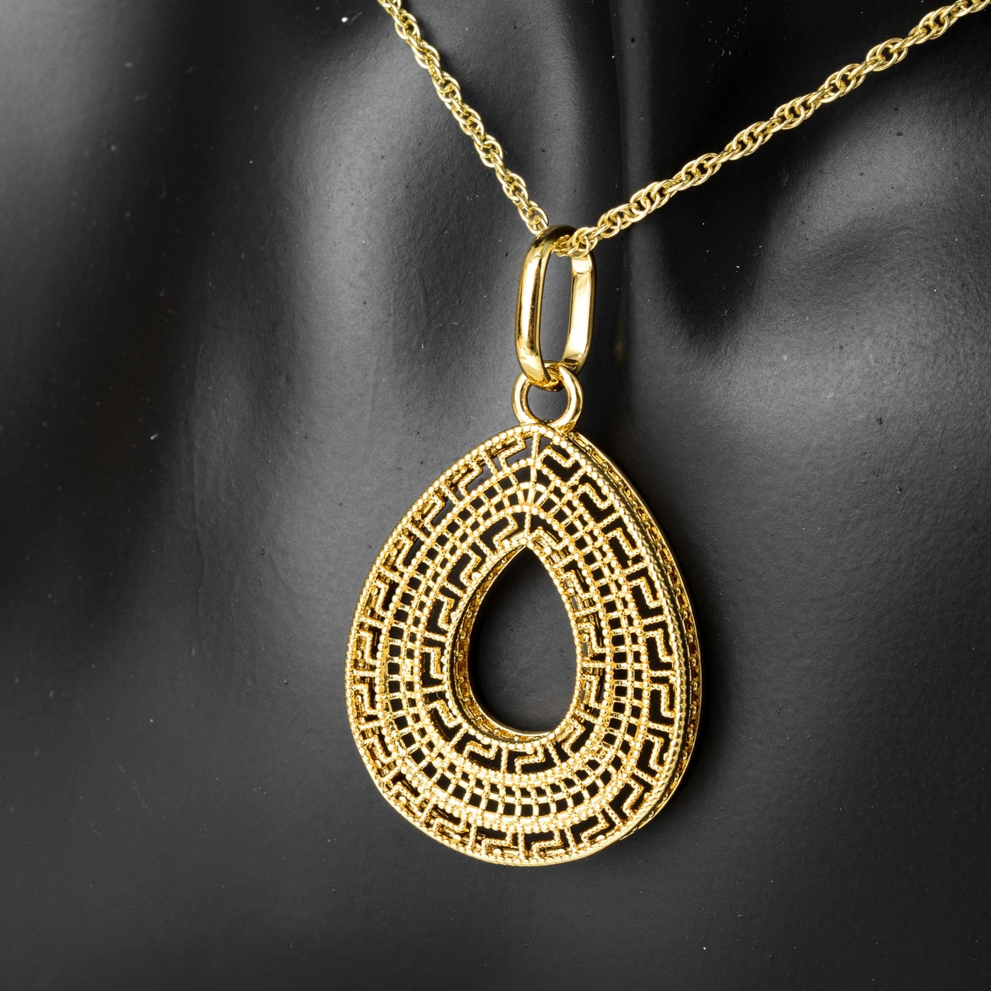 Dubai Popular jewelry high quality copper Women wedding party bride gold jewelry set