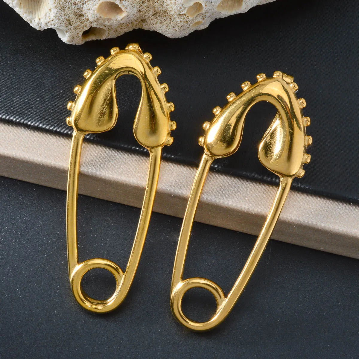 18k Gold Plated Stainless Steel earring women