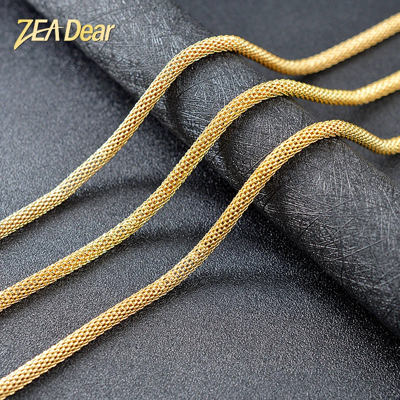 ZEA Dear Jewelry Classic Jewelry Snake Chain Necklace For Women Fashion Necklace For Wedding Jewelry Findings Hot Selling Chain