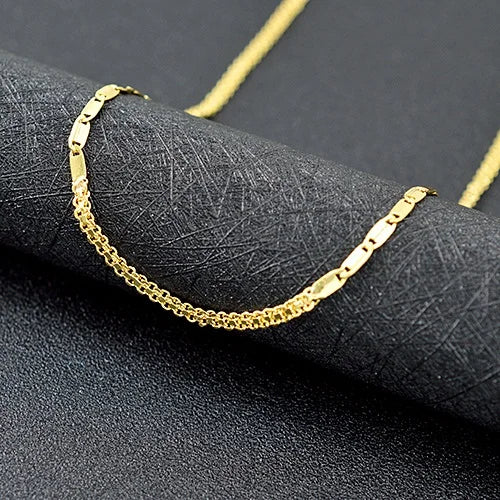 ZEA Dear Jewelry Bohemia Jewelry Link Chain Necklace Geometric Necklace For Women Copper Jewelry For Engagement Jewelry Findings