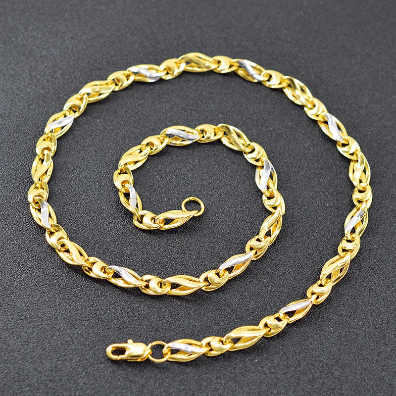 ZEA Dear Jewelry Romantic Jewelry Link Chain Necklace For Women High Quality Copper Jewelry For Engagement Gift Jewelry Findings