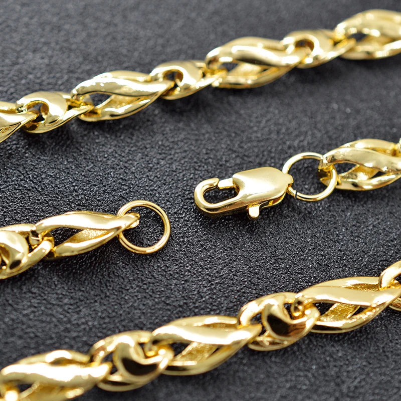 ZEA Dear Jewelry Romantic Jewelry Link Chain Necklace For Women High Quality Copper Jewelry For Engagement Gift Jewelry Findings