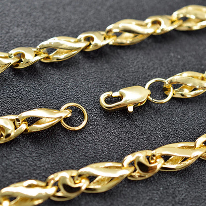 ZEA Dear Jewelry Romantic Jewelry Link Chain Necklace For Women High Quality Copper Jewelry For Engagement Gift Jewelry Findings