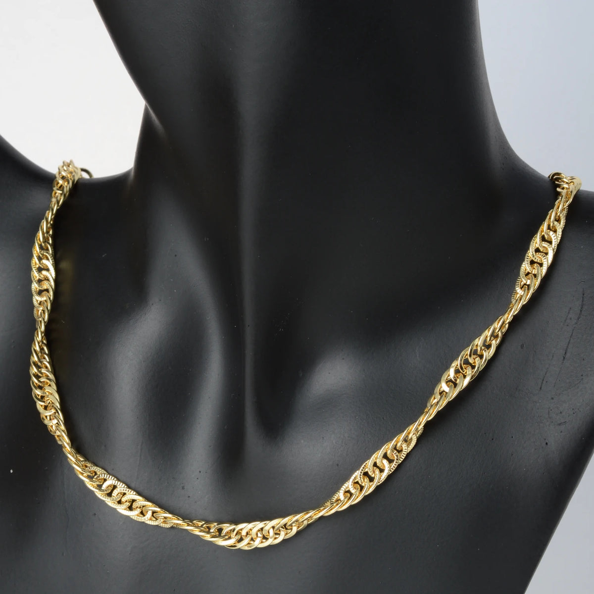 ZEADear Jewelry Fashion New 45cm Necklace Chains Gold Plated High Quality For Women Man Classic Trendy For Daily Wear Gift