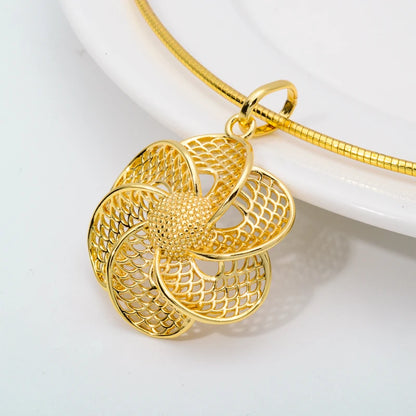 New arrival jewelry sets for woman luxury bridal necklace jewelry set