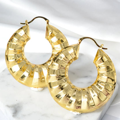 Fashion Classic Jewelry for African Earrings Fashion party earrings for romantic hip-hop trends gold plated hoops