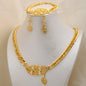Women Brazilian Gold Wholesale Designer Weeding Bridal Virgin Mary Valentines Day Wedding Jewellery Jewelry Sets