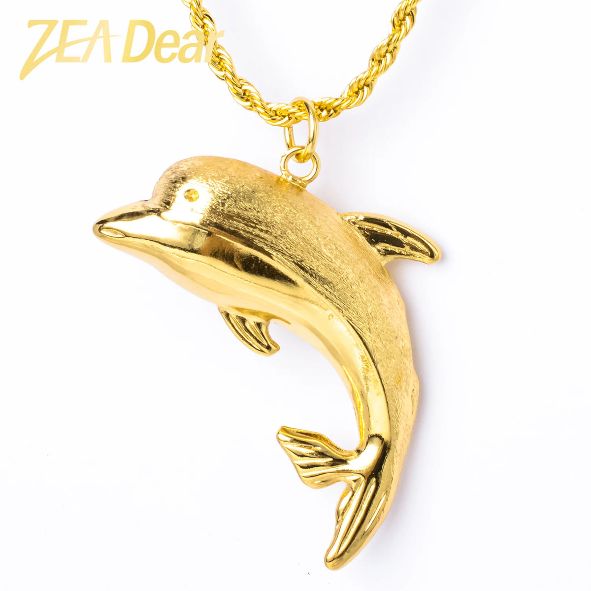 ZEADear Jewelry Fashion Necklace/Collar Fish Pendant Copper Hollow Animal Cute Style For Women Man High Quality Classic Gift