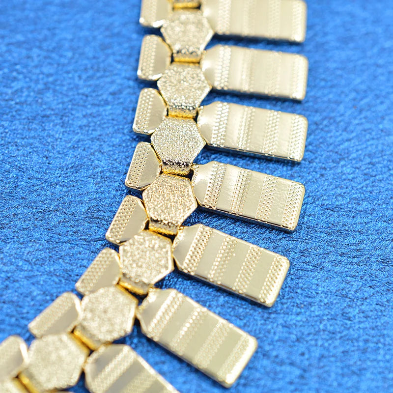 2021 New High Quality Copper Card Romantic Party Wedding Earring Necklace and Bracelet Sets