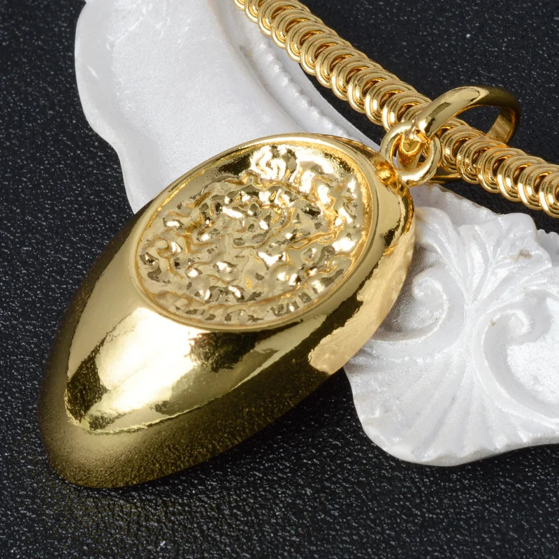 High Quality Luxury brazilian gold plated jewelry 18k set accessories for women jewelry set