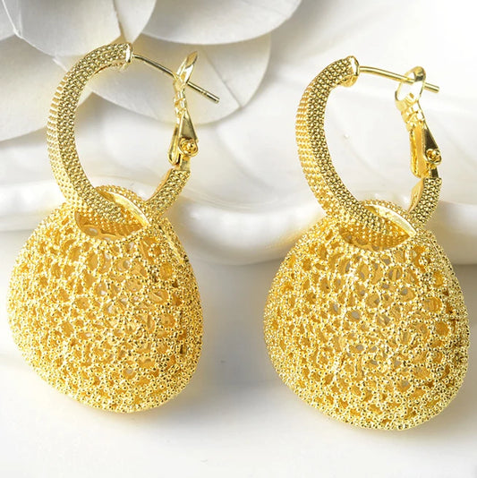 2021 Fashion New Copper Jewelry For Women Earrings High Quality Classic Romantic For Wedding Party Anniversary