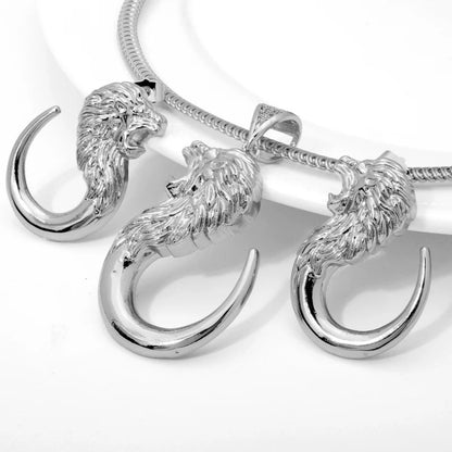 Fashion Jewelry 2021 Jewelry Sets For Women Necklace Earrings Pendant Twisted Circles For Party Daily Anniversary