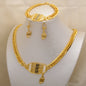 Women Brazilian Gold Wholesale Designer Weeding Bridal Virgin Mary Valentines Day Wedding Jewellery Jewelry Sets