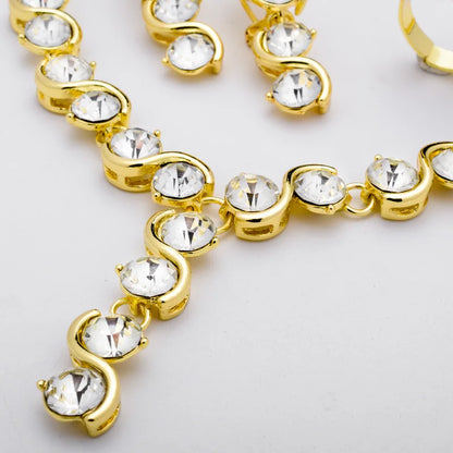 Zeadear jewelry gold bridal jewelry set fashion 2021 jewellery dubai women bracelets heavy sets jewelry sets