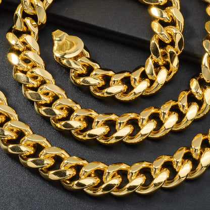 ZEADear Jewelry 2024 18K Gold Plated Big Size Dubai Necklace with Chain for Men Women Hip Hop Necklace Wholesale Accessaries