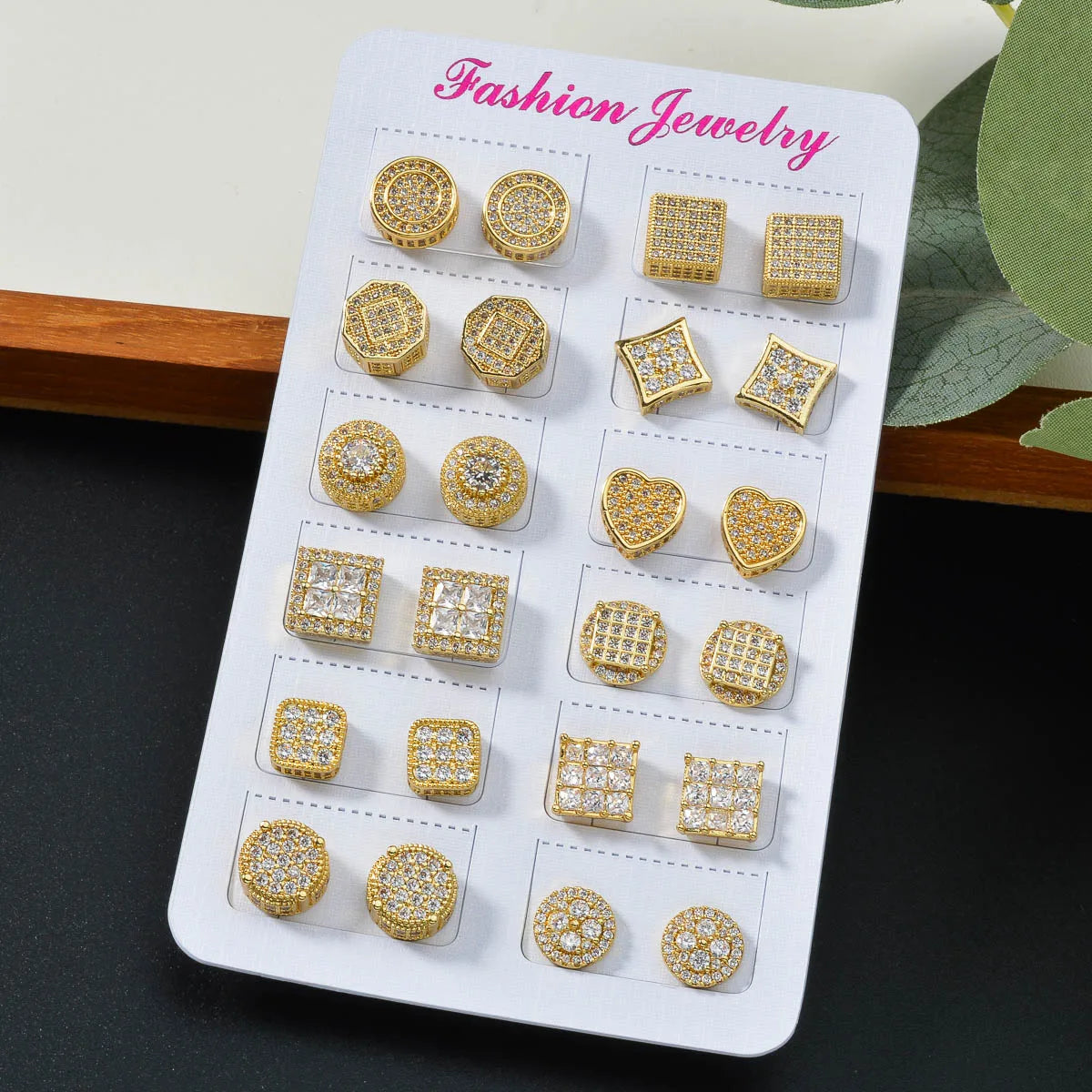 ZEADear High Quality 18k Gold Plated Jewelry Wedding Earrings Birthday Gift New Luxury 2024 Engagement Anniversary