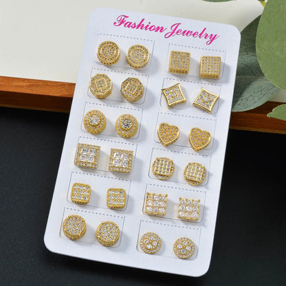ZEADear High Quality 18k Gold Plated Jewelry Wedding Earrings Birthday Gift New Luxury 2024 Engagement Anniversary