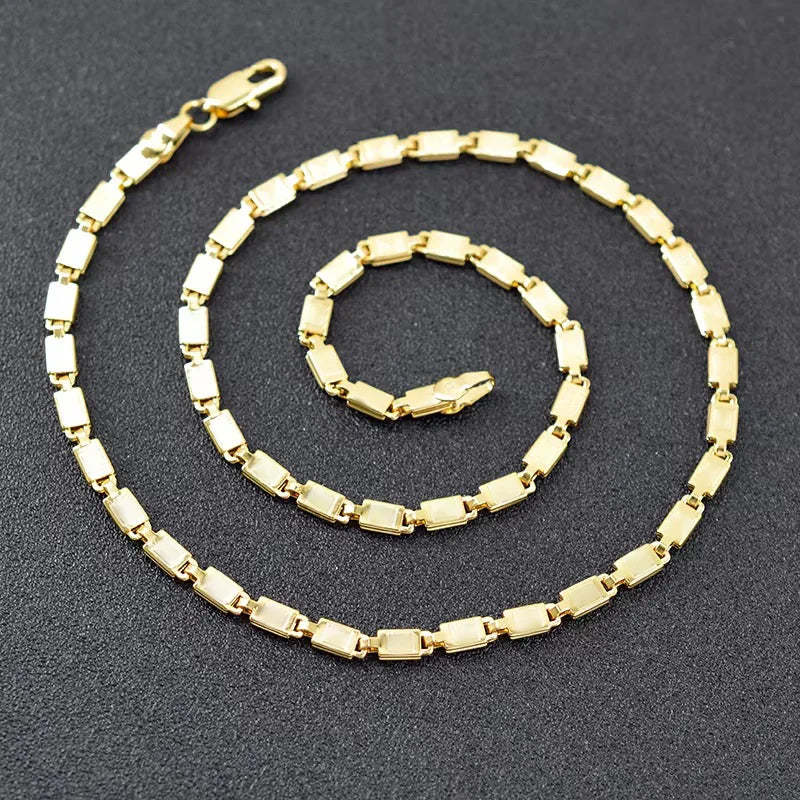ZEA Dear Jewelry Bohemia Jewelry Link Chain Necklace For Women High Quality Copper Jewelry For Engagement Dubai Jewelry Findings
