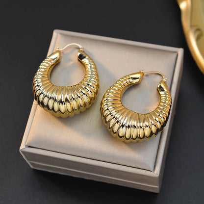 ZEADear Women's Earrings Trendy Jewelry Gold Color Earring New Luxury 2024 Wedding Ear Accessory Party