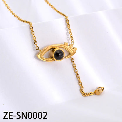 ZEADear Jewelry Charms Necklace Cute Butterfly Heart Pendants Aesthetic Clavicle Chain Necklace Lady Jewellery Accessories Gift