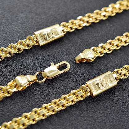ZEADear Jewelry 2022 18K Gold Plated Small Size Dubai Necklace With Chain For Men Women Hip Hop Necklace Wholesale Accessaries